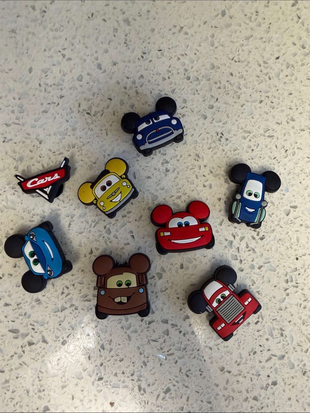 Lightning McQueen Crocs Charms
